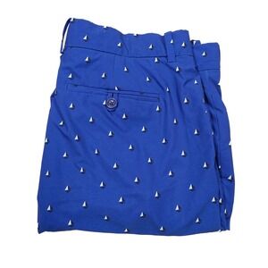 RALPH LAUREN RLX Men's 32x32 Blue Sailboat Print Performance Athletic Golf Pants